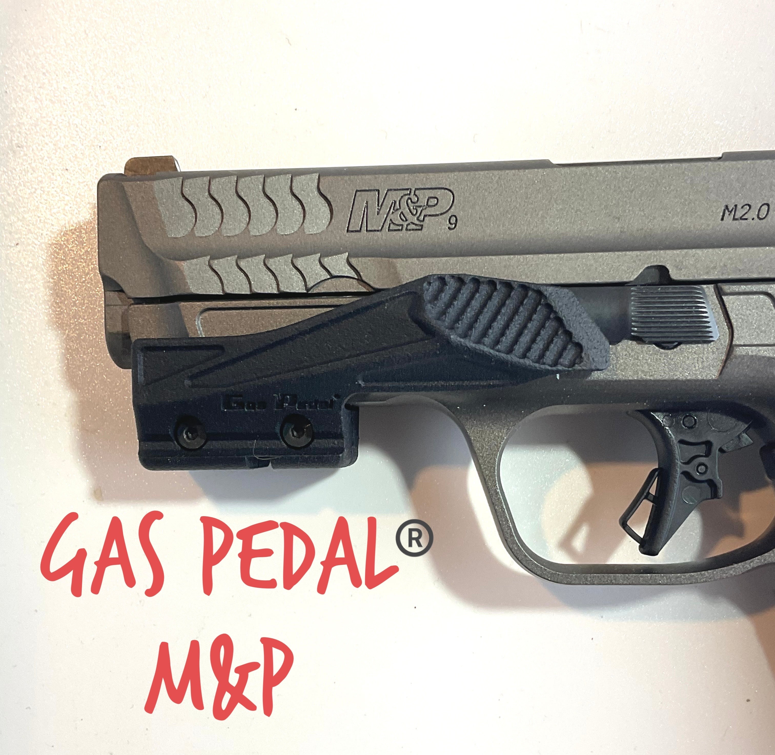 Gas Pedal® on M&P close up