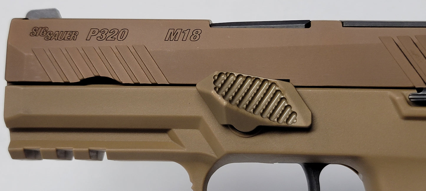 Gas Pedal® Assist - Thumb Rest for SIG P320  X5, X10, M17, M18, AXG, P250 (All Generations)