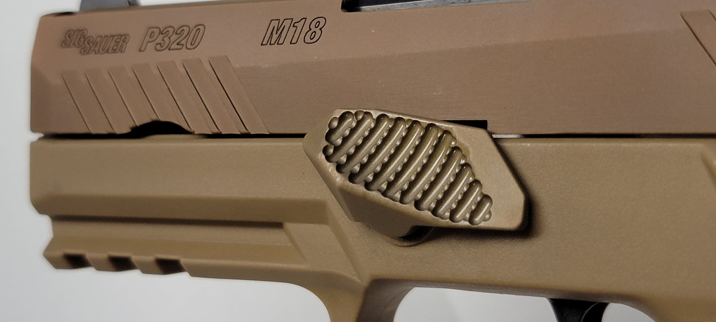 Gas Pedal® Assist - Thumb Rest for SIG P320  X5, X10, M17, M18, AXG, P250 (All Generations)