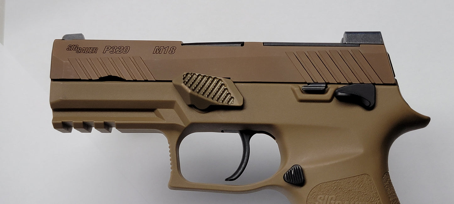 Gas Pedal® Assist - Thumb Rest for SIG P320  X5, X10, M17, M18, AXG, P250 (All Generations)