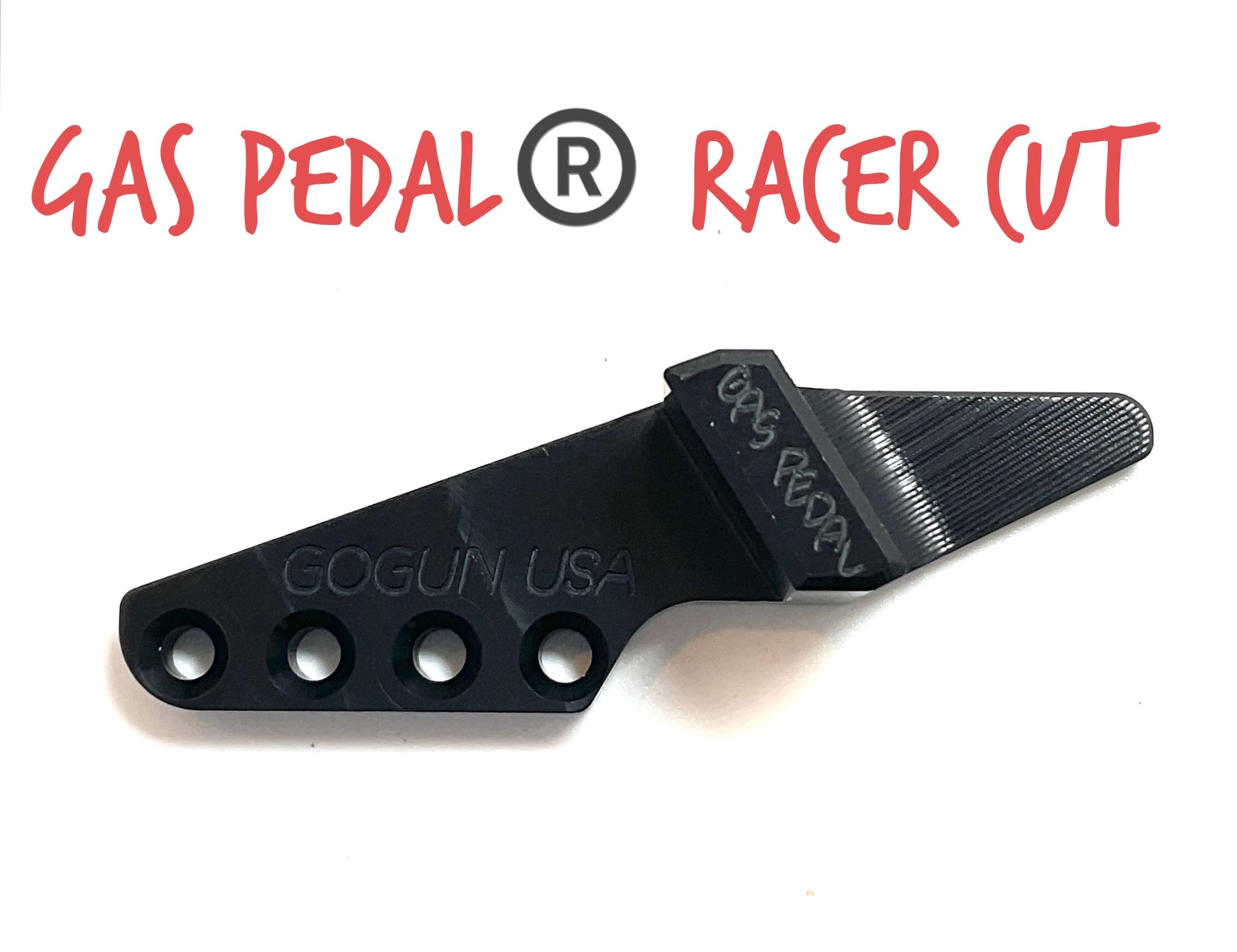 Gas Pedal® Racer Cut Thumb Assist Aluminum Machine Finish (sku 112) – GoGun® USA